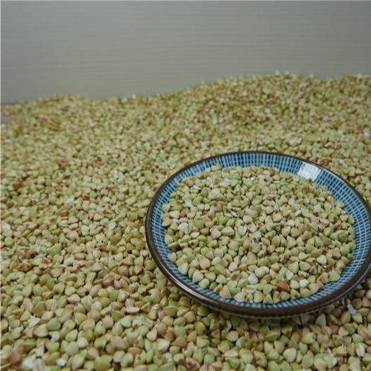 Ядра зеленой гречки лущеные сырые жареные Без глютена