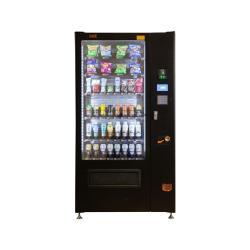 Торговый автомат для конфет и напитков среднего размера с холодильником