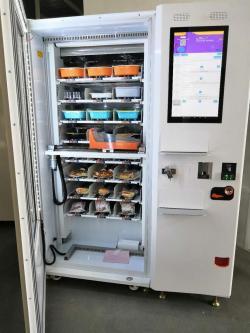 Умный торговый автомат Hot Food готовая еда 