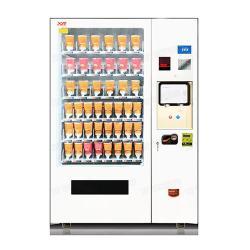 Торговый автомат для лапши быстрого приготовления и дозатором горячей воды