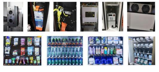 Торговый автомат с сенсорным экраном XY-DLY-10C