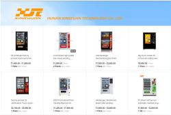 Торговый автомат с сенсорным экраном XY-DLY-10C