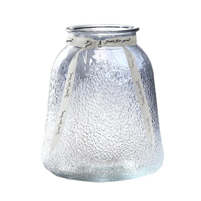 Современная стеклянная ваза для цветов