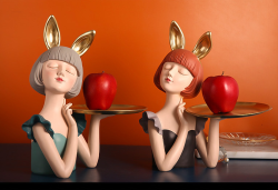 Девочка с блюдом