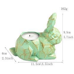 Подсвечник кролик, курочка, улитка