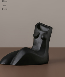 Декоративный цветочный горшок