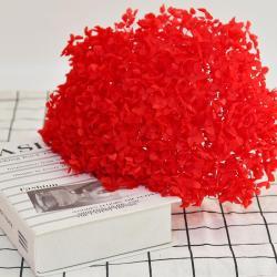 Консервированная гортензия со стеблем для украшения дома