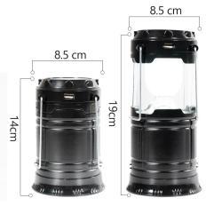Светодиодный перезаряжаемый кемпинговый фонарь с солнечными батареями