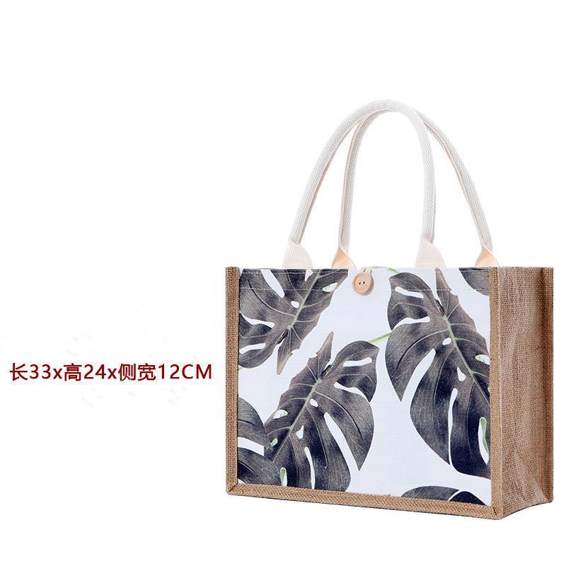 Водонепроницаемая холщовая сумка для покупок