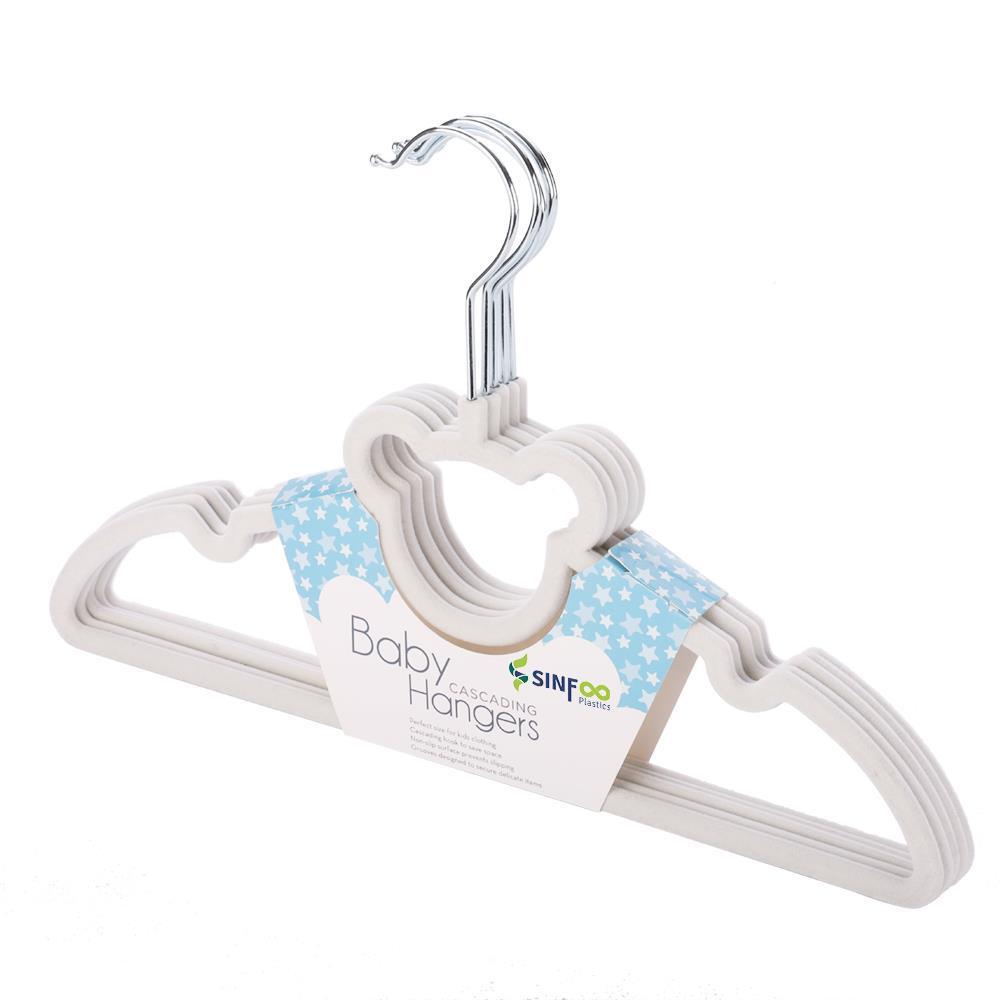 Нескользящие детские вешалки