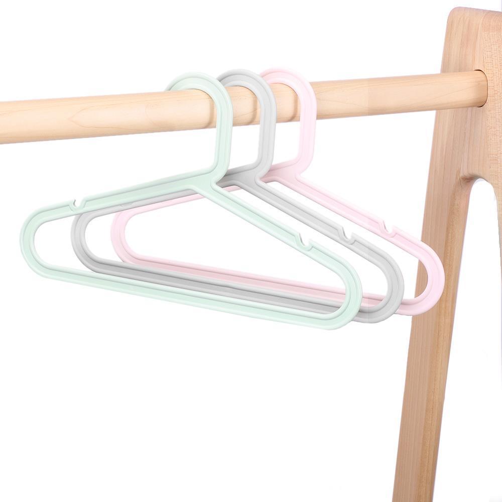Пользовательские цветные пластиковые детские детские вешалки для одежды