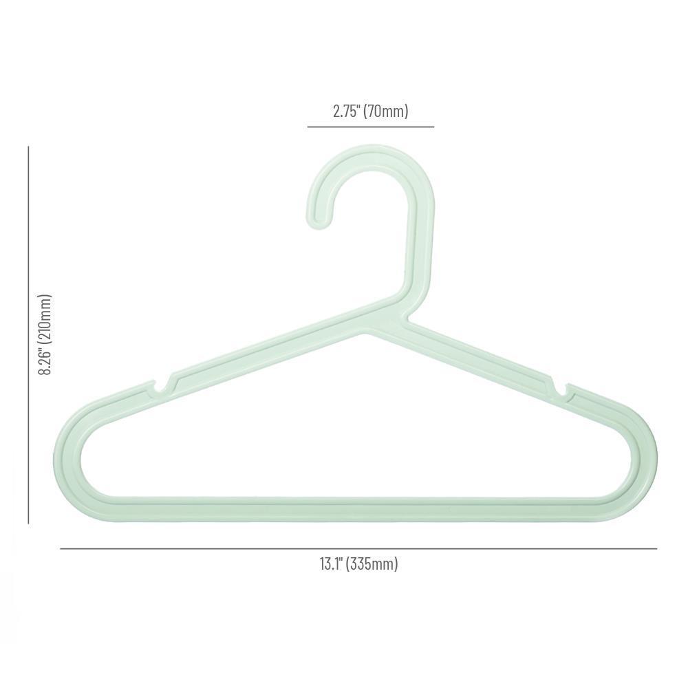 Пользовательские цветные пластиковые детские детские вешалки для одежды