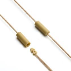 Пластиковые бирки с уплотнениями для одежды