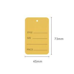 Перфорированная бирка