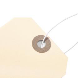 Бирки из крафт-бумаги 