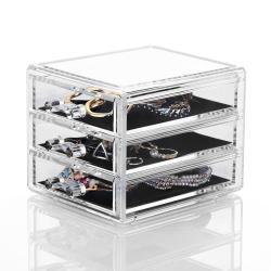 Прозрачный органайзер для косметики 