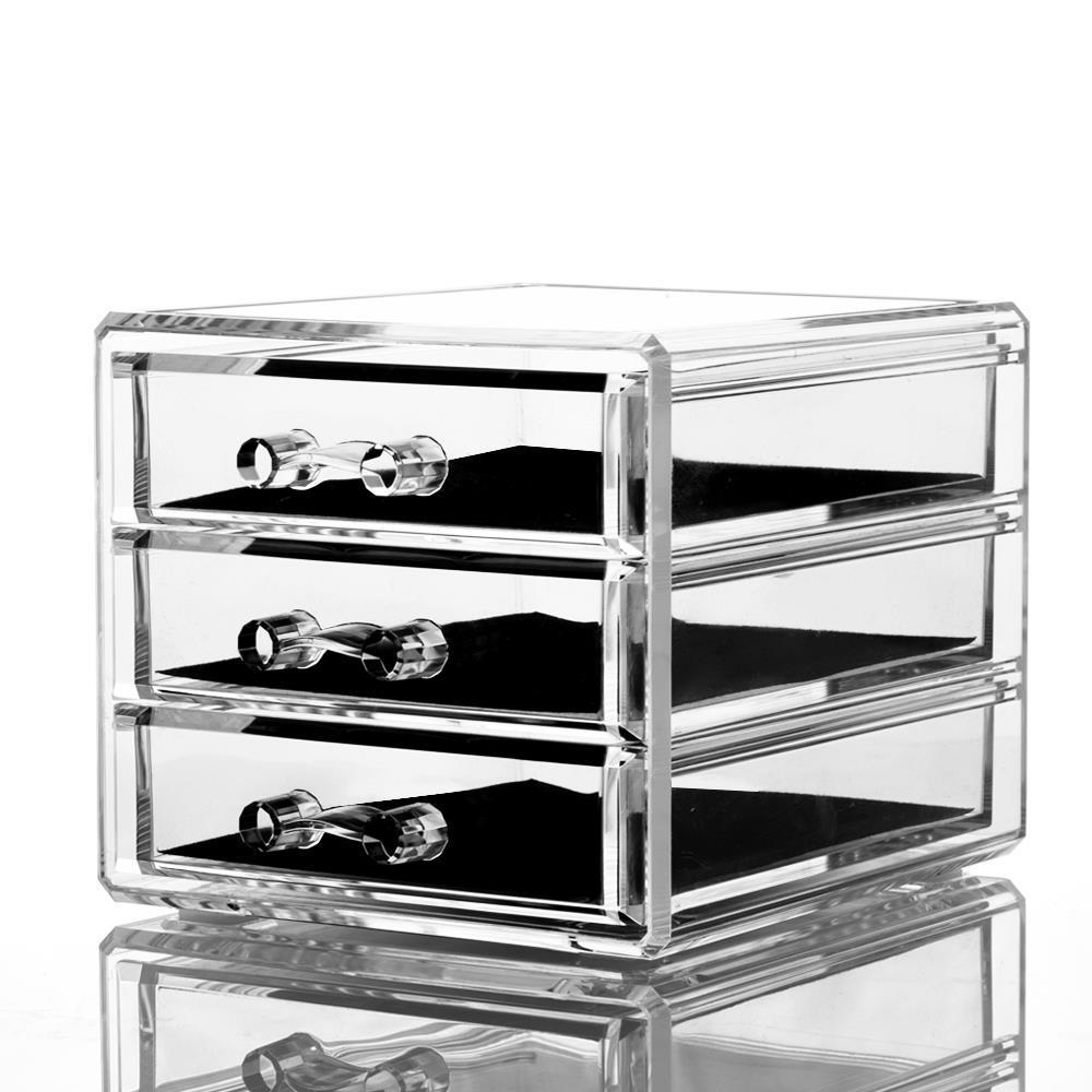 Прозрачный органайзер для косметики 