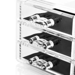 Прозрачный органайзер для косметики 