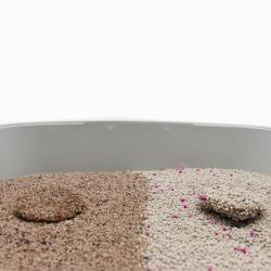 Минеральный наполнитель для кошачьих туалетов с натриевой подставкой без пыли