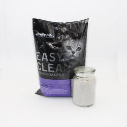 Наполнитель для кошачьего туалета из угольного бентонита