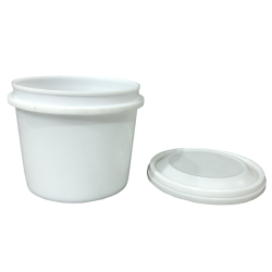 Пластиковое ведро с крышкой 