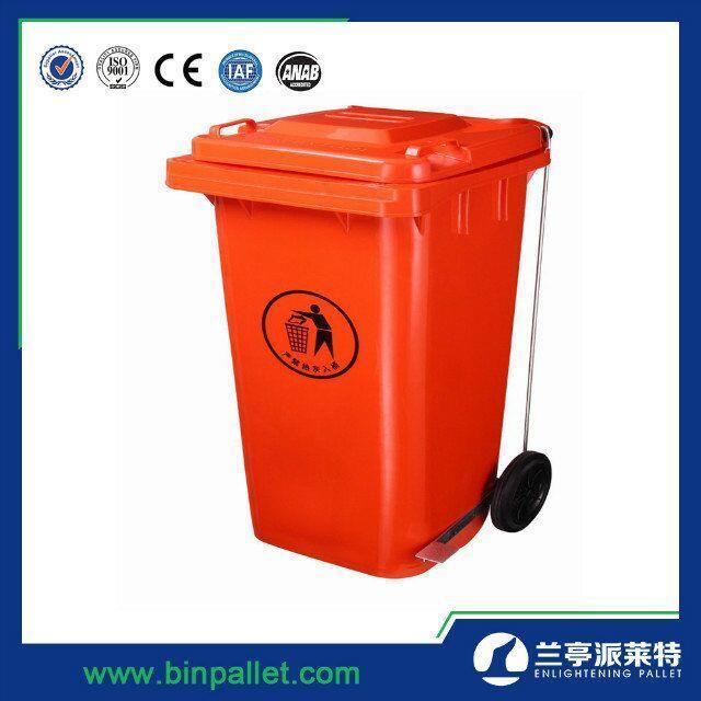 Пластиковый мусорный бак HDPE 240L