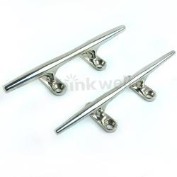 Утка швартовная плоская из нержавеющей стали