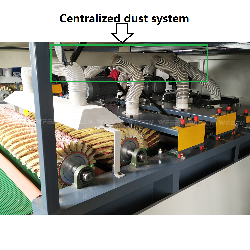 Полировальный станок с пылесборником