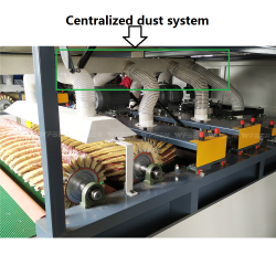 Полировальный станок с пылесборником