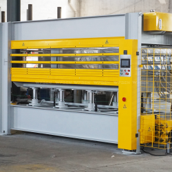 5-слойный ламинатор для горячего прессования древесины