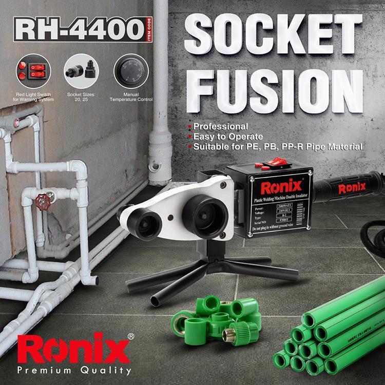 Высококачественный сварочный аппарат для труб Ronix Model RH-4400 ~ RH-4401 2000 Вт