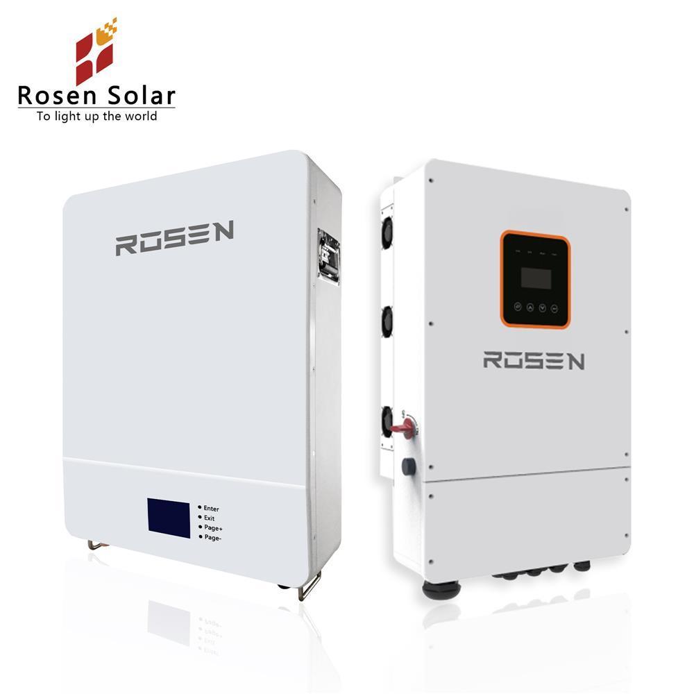 Солнечные панели 500w 5kw 10kw 15kw PV модули с блоком батарей 48V