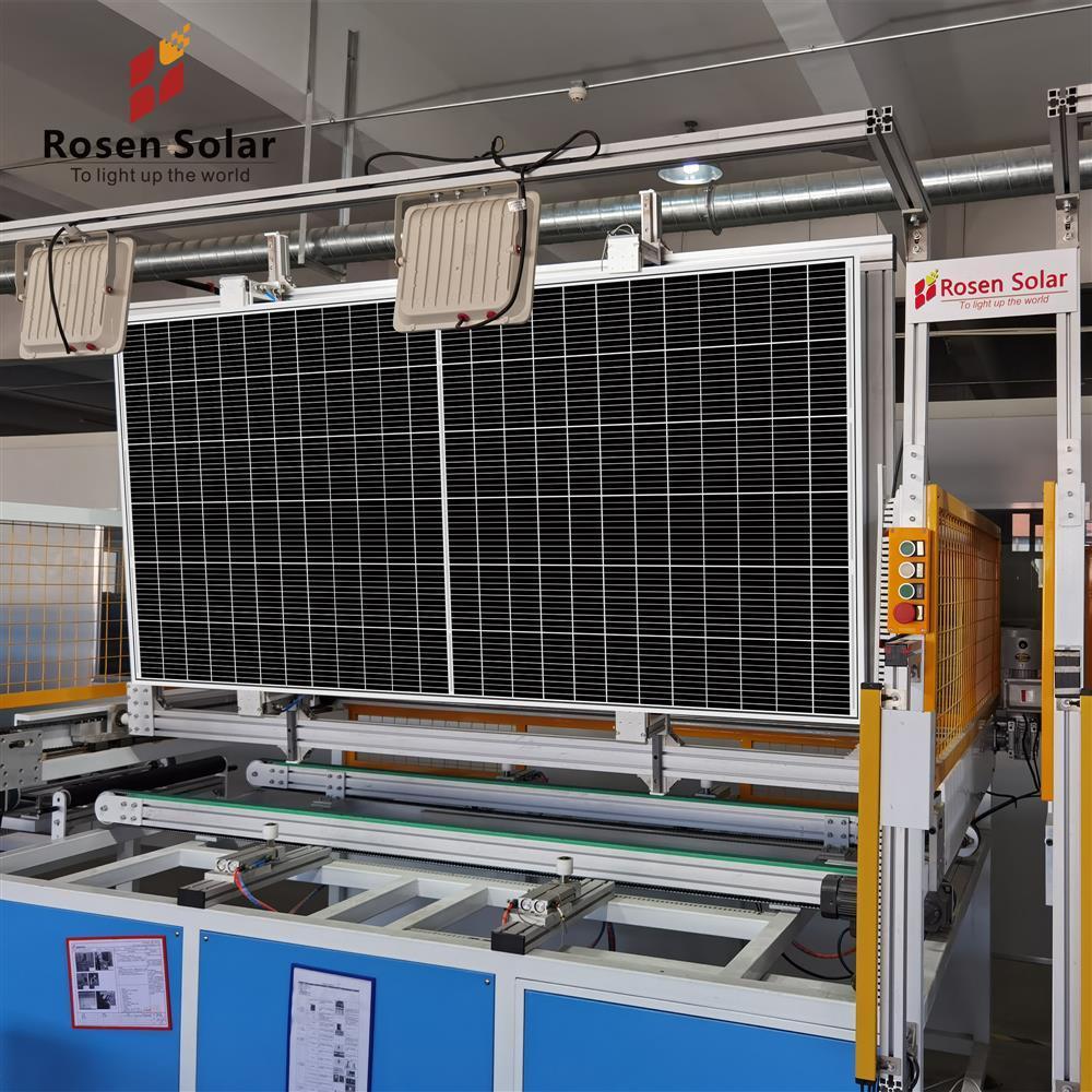 Солнечные панели Rosen PERC Mono Half Cut 550w 560w 600w 650w PV