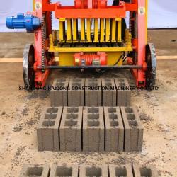 Мобильное оборудование для производства пустотелых блоков QTM4-30B