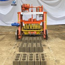 Оборудование для производства пустотелых блоков QTM4-30B, с электроприводом