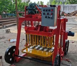 Оборудование для производства пустотелых блоков QTM4-30B, с электроприводом