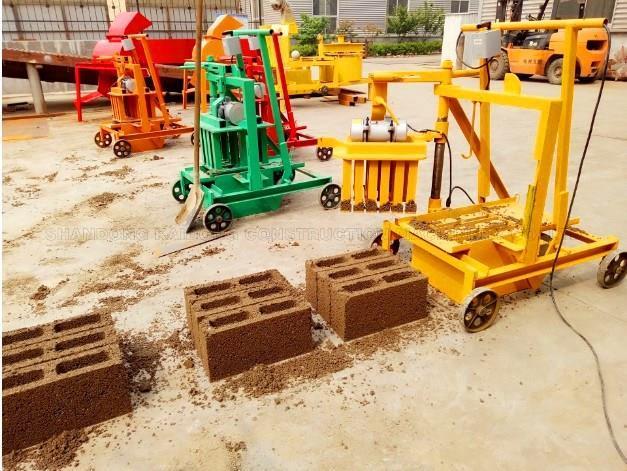 Ручной станок для изготовления бетонных блоков 