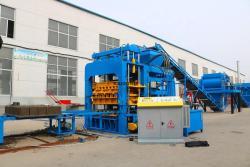 Полностью автоматическая линия по производству бетонных блоков QT12-15