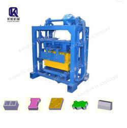 Полуавтоматическая машина для производства блоков QT4-40 