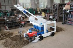 Ручная и простая в эксплуатации дизельная машина для производства кирпича