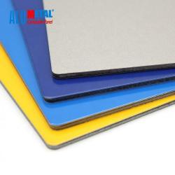 Композитные стеновые панели ACP с алюминиевым рисунком для внутренней отделки