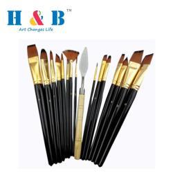 Набор кистей для рисования маслом, 17 предметов 