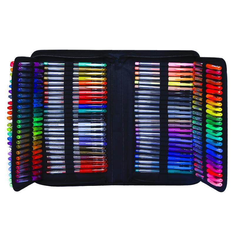 Набор из 240 разноцветных гелевых ручек