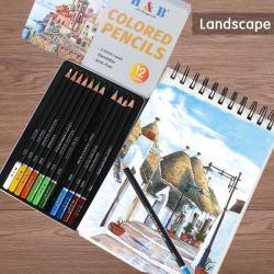 Профессиональный набор цветных карандашей