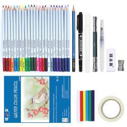 Профессиональные цветные карандаши 39 шт.