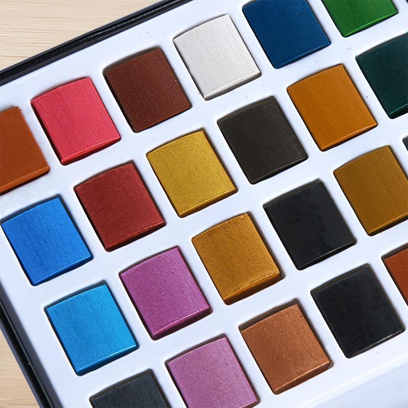 Набор акварельных красок 56 шт.