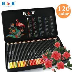 Набор цветных карандашей, 120 цветов