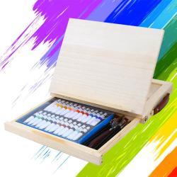 Акриловая краска, 38 шт., 