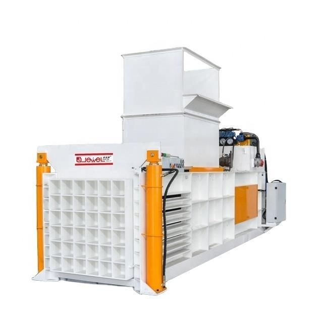 Полуавтоматический горизонтальный пресс-подборщик для гофрированных коробок/ макулатуры