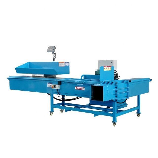 Гидравлическая машина для упаковки тряпок в мешки